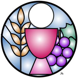 Eucharist Stained Glass