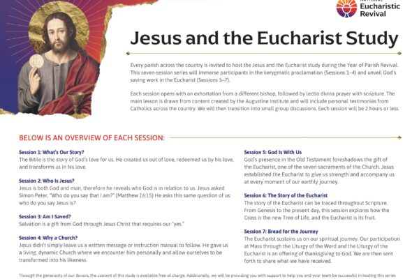 Jesus and the Eucharist Study