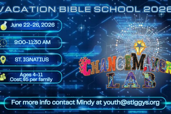 Vacation Bible School Registration Form
